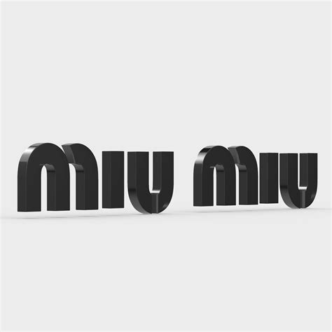 miu miu logo original